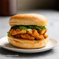 S&aacute;ndwiches Crack Chicken a la Olla Lenta Receta F&aacute;cil