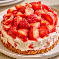 Tarta Fresa Yogur Con Yogur Griego