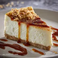 Tarta de Yogur Griego Cremosa Receta f&aacute;cil que no se agrieta