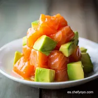 Tartar de Salm&oacute;n para 4 Personas