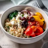 Comida Saludable: Taz&oacute;n Buda Mediterr&aacute;neo Sabor &Uacute;nico