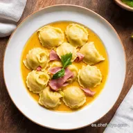 Tortellinis Cremosos con Jam&oacute;n Tapeo Gourmet en Casa
