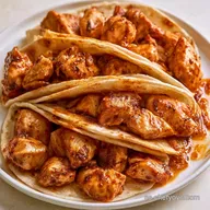 Tortillas de Trigo Rellenas de Pollo en Airfryer