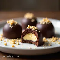 Trufas de Chocolate y Queso Crema Un Lujo Casero