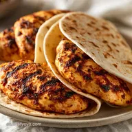Wraps De Pollo Ligeros Con Limón