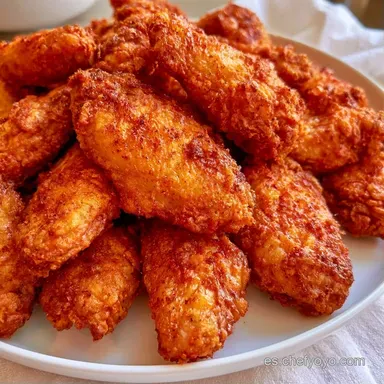 Alitas de Pollo en Freidora de Aire Tarjeta de receta