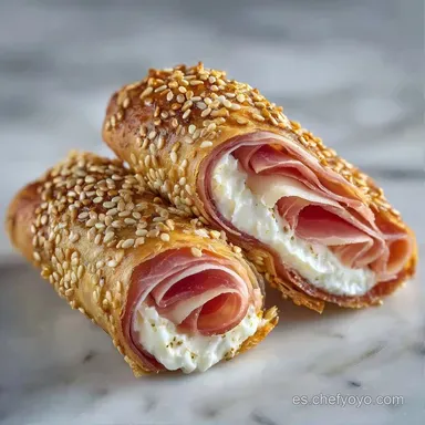 Aperitivo de Queso y Jam&oacute;n en 15 Minutos Tarjeta de receta