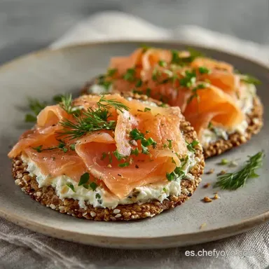 Aperitivos Caseros con Salm&oacute;n y Lima Tarjeta de receta