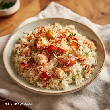 Arroz Caldoso con Bogavante para 4 Raciones Tarjeta de receta