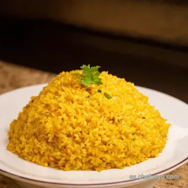 Arroz Se&ntilde;oret Aut&eacute;ntico El Arroz a Banda Perfecto Tarjeta de receta