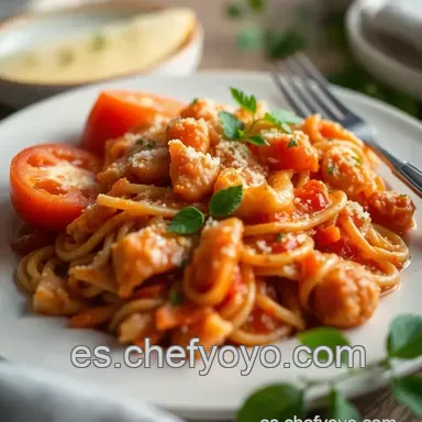 At&uacute;n con Tomate Casero: &iexcl;Receta de la Abuela F&aacute;ci! Tarjeta de receta