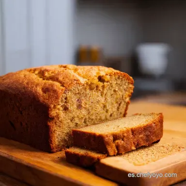 Banana Bread F&aacute;cil De Frutero Olvidado a Delicia Tarjeta de receta