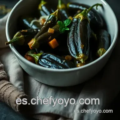 Berenjenas Rellenas a la Espa&ntilde;ola: &iexcl;Receta Familiar! Tarjeta de receta