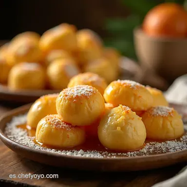 Besitos de Coco Caseros Como los de la Abuela Tarjeta de receta