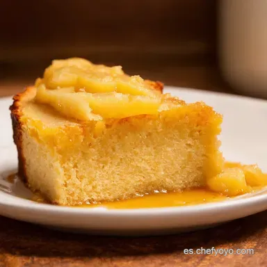 Bizcocho de Almendra y Manzana de la Abuela Jugoso Tarjeta de receta