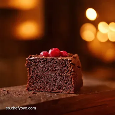 Bizcocho de Chocolate y Cerezas Con el toque de la abuela Tarjeta de receta
