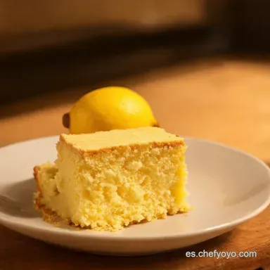 Bizcocho de Lim&oacute;n y Yogur Receta F&aacute;cil y Esponjosa Tarjeta de receta