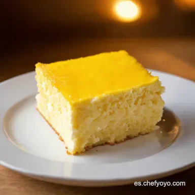 Bizcocho de Yogur de Lim&oacute;n El M&aacute;s Esponjoso y F&aacute;cil Tarjeta de receta