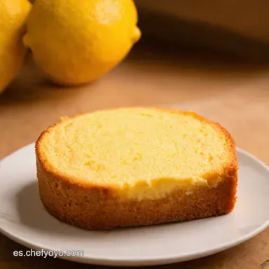 Bizcocho Yogur Lim&oacute;n Receta F&aacute;cil de la Abuela Tarjeta de receta