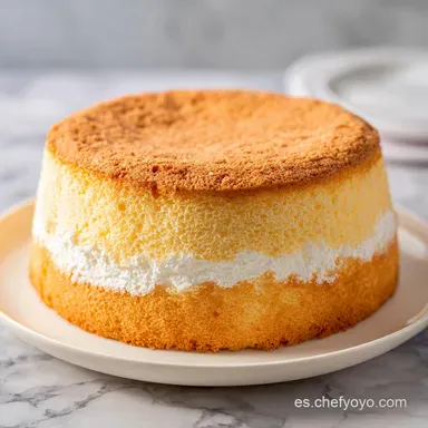 Receta de Bizcocho de Naranja Alto para 10 Raciones Tarjeta de receta