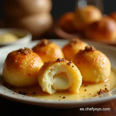 Bollitos de Queso Dulce Receta Casera para Enamorar Tarjeta de receta