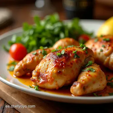 Como Hacer Boneless S&uacute;per F&aacute;cil Mi Secreto para Pollo Jugoso Tarjeta de receta