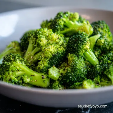 Br&oacute;coli al Dente: &iexcl;Mi Secreto para un Tiempo de Cocci&oacute;n Perfecto! Tarjeta de receta
