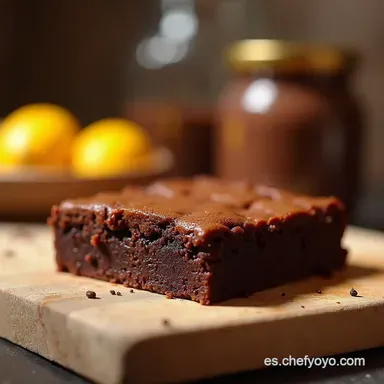 Brownie de Chocolate Jugoso Mi Secreto para el Mejor Tarjeta de receta