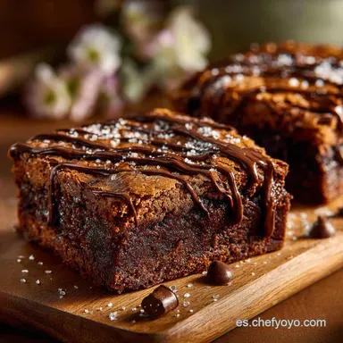 Brownie Keto Fudgy y Sin Az&uacute;car: Receta F&aacute;cil de Postres Keto Tarjeta de receta