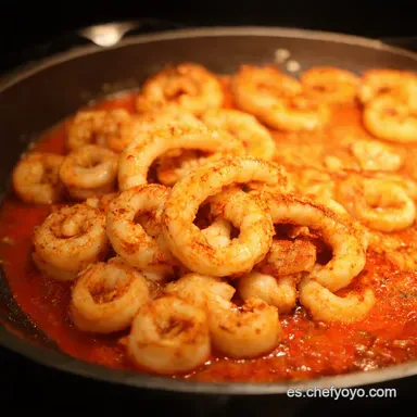 Calamares a la Plancha Mi Secreto para que Queden Tiernos Tarjeta de receta