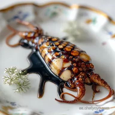 Calamares en Su Tinta Tradicionales en 60 Minutos Tarjeta de receta