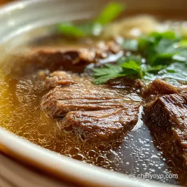 Caldo De Huesos Casero: Olla Presión en 2 Horas 20 Min