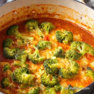 Receta Br&oacute;coli Cremoso La Cazuela Favorita de la Abuela Tarjeta de receta