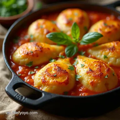 Cazuela de Papas Rellenas F&aacute;cil La M&aacute;s Cremosa Tarjeta de receta