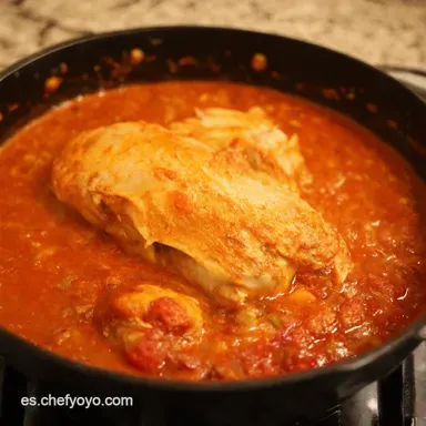 Chili Blanco de Pollo Cremoso Receta F&aacute;cil y Calientita Tarjeta de receta