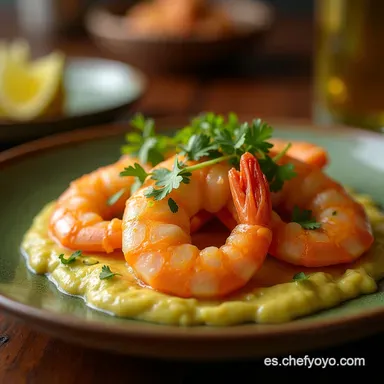 La Mejor Receta de Coctel de Camar&oacute;n Fresco y F&aacute;cil Tarjeta de receta