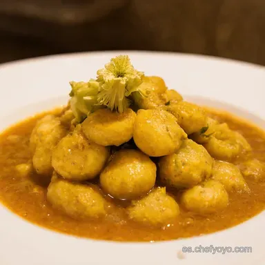 Coliflor al Ajillo Receta F&aacute;cil con Toque Ahumado Tarjeta de receta