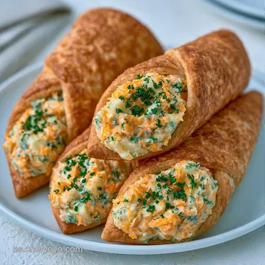 Conos de Ensaladilla Rusa en 35 Minutos Tarjeta de receta