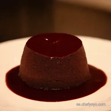 Coulant de Chocolate El Coraz&oacute;n Fundido M&aacute;s F&aacute;cil Tarjeta de receta