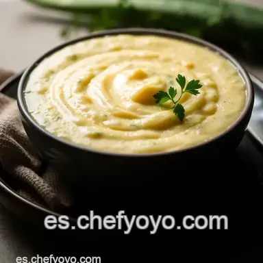 Crema de Calabac&iacute;n F&aacute;cil: Receta con Toque Andaluz ☀️ Tarjeta de receta