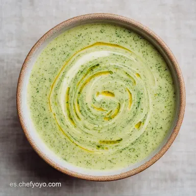 Crema De Calabac&iacute;n Para 4 Personas Tarjeta de receta