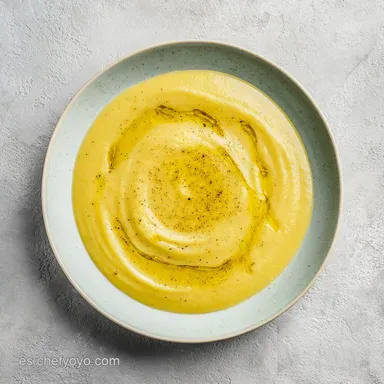 Crema De Verduras: Aterciopelada Tarjeta de receta