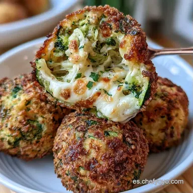 Croquetas de Calabacín con Parmesano Tarjeta de receta