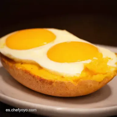 C&oacute;mo Cocer un Huevo Perfecto Yema Cremosa al Punto Tarjeta de receta