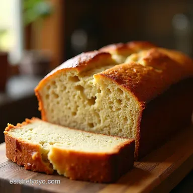 Mi Secreto Receta de Banana Bread F&aacute;cil y Delicioso Tarjeta de receta