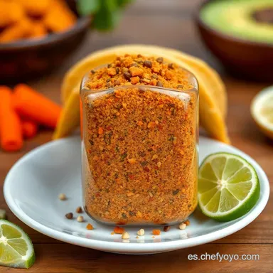 El Secreto Revelado Homemade Taco Seasoning Mix Aut&eacute;ntico Tarjeta de receta