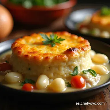 Chicken Pot Pie Consuelo El Secreto de la Abuela Tarjeta de receta