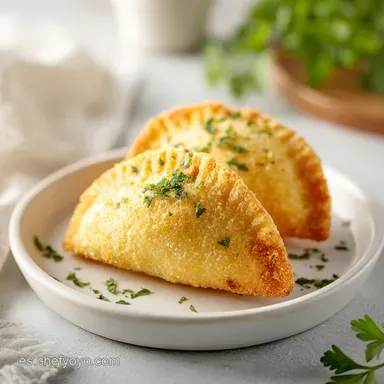 Empanadas Keto Harina Almendra: 12 Porciones Crujientes al Horno Tarjeta de receta