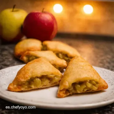 Empanadillas de Manzana Caseras Receta F&aacute;cil y Deliciosa Tarjeta de receta