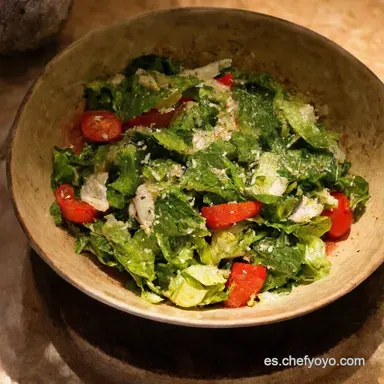 Ensalada Campera La Receta F&aacute;cil con Ingredientes Frescos Tarjeta de receta